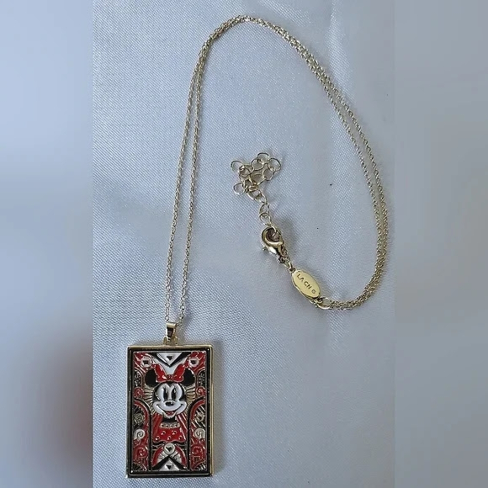 Disney 100th Anniversary Minnie Mouse Pendant Necklace